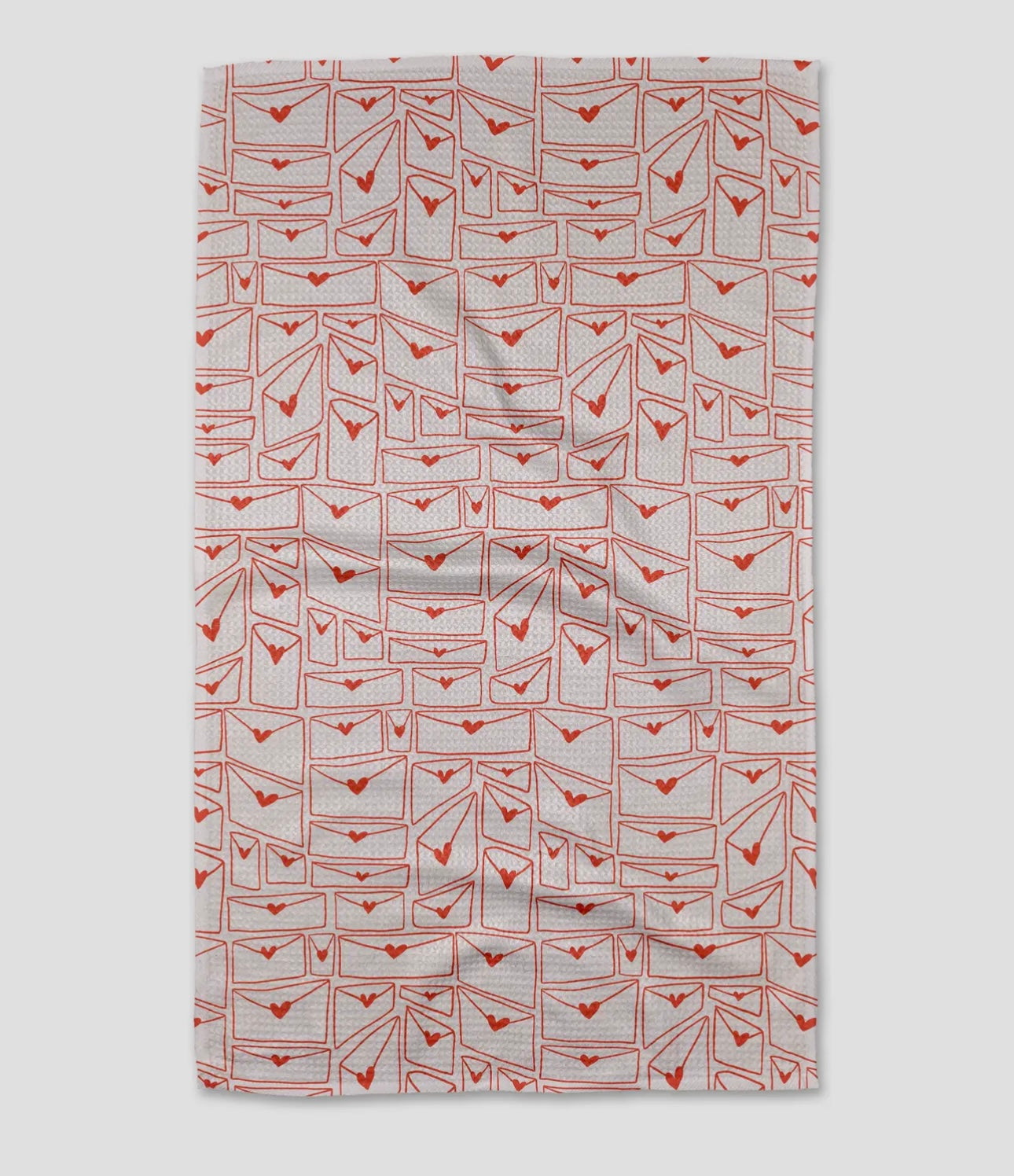 Valentine's Day Geometry Tea Towel