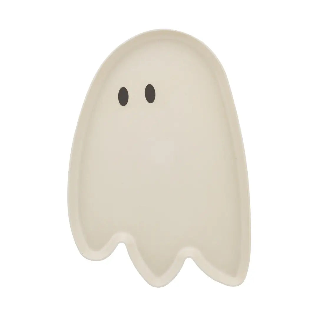 Ghost Shaped Bamboo Tray