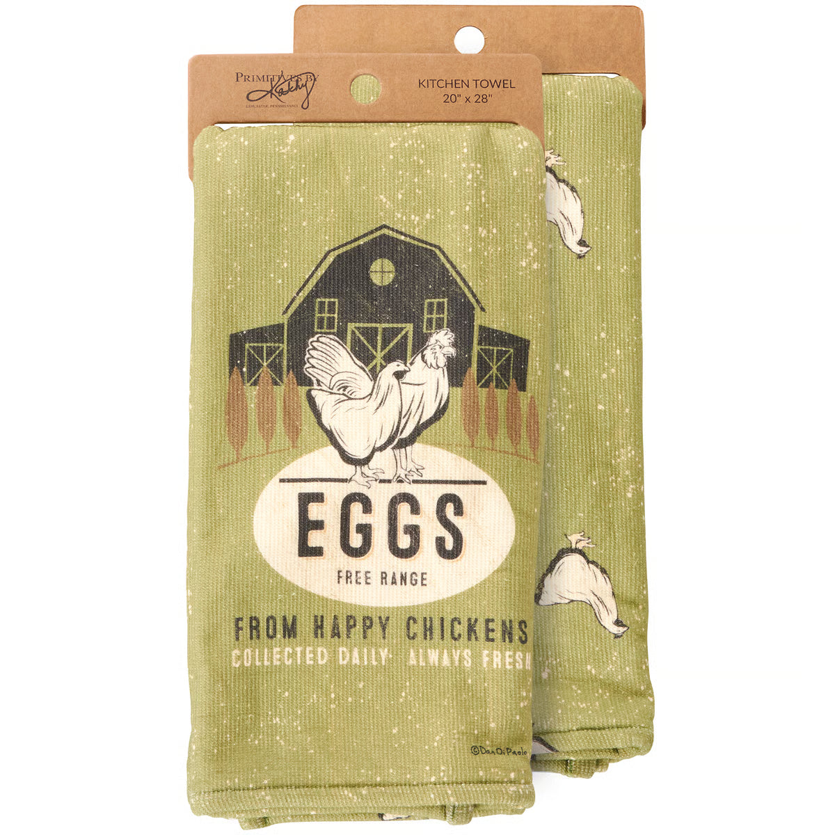 Eggs Free Range Kitchen Towel