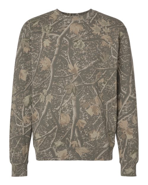 Adult Camo Crewneck