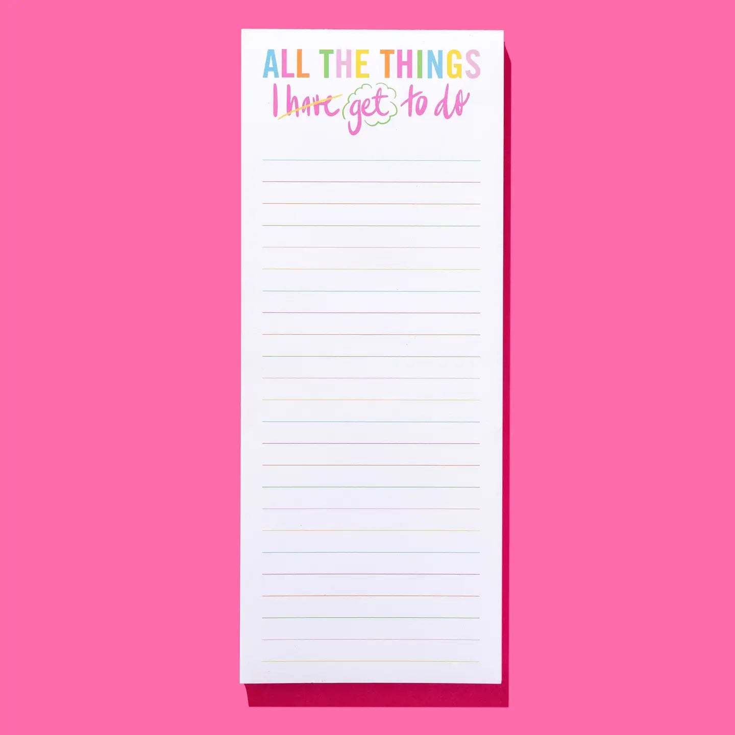 All the Things I Get To Pad