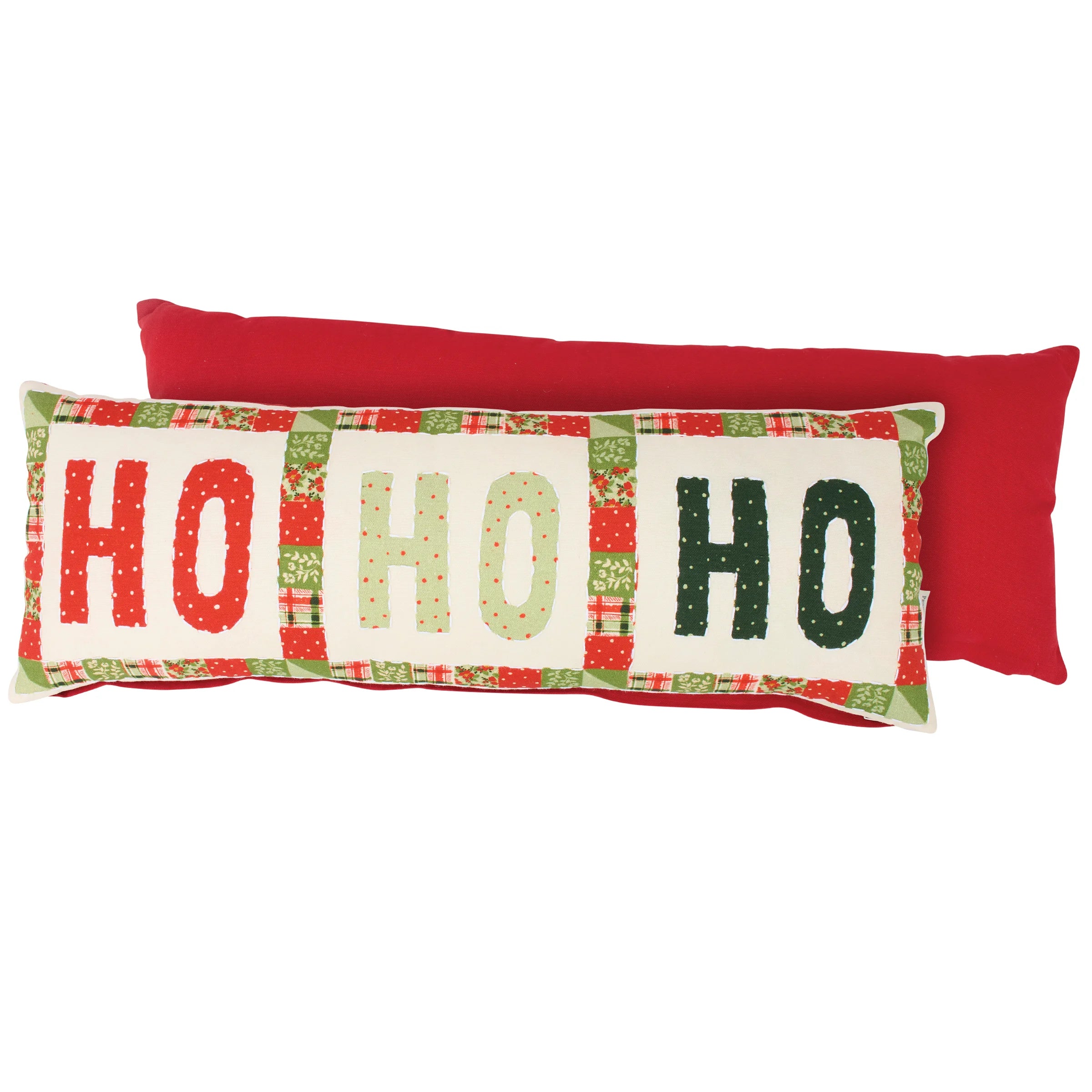 Ho Ho Ho Quilt Pillow