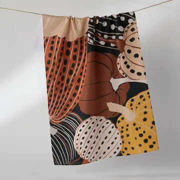 Fall Geometry Towels