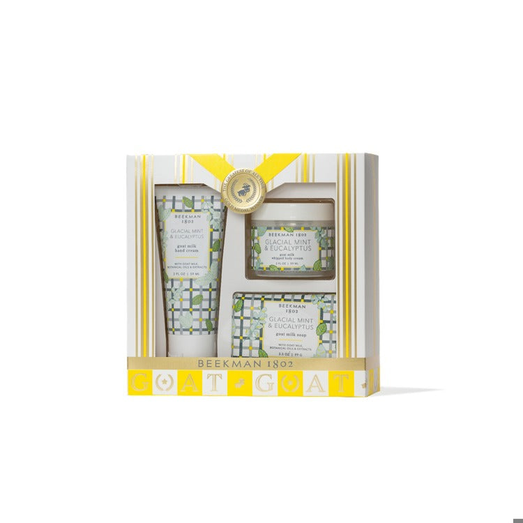 Glacier Mint and Eucalyptus Body Care 3 Pc.