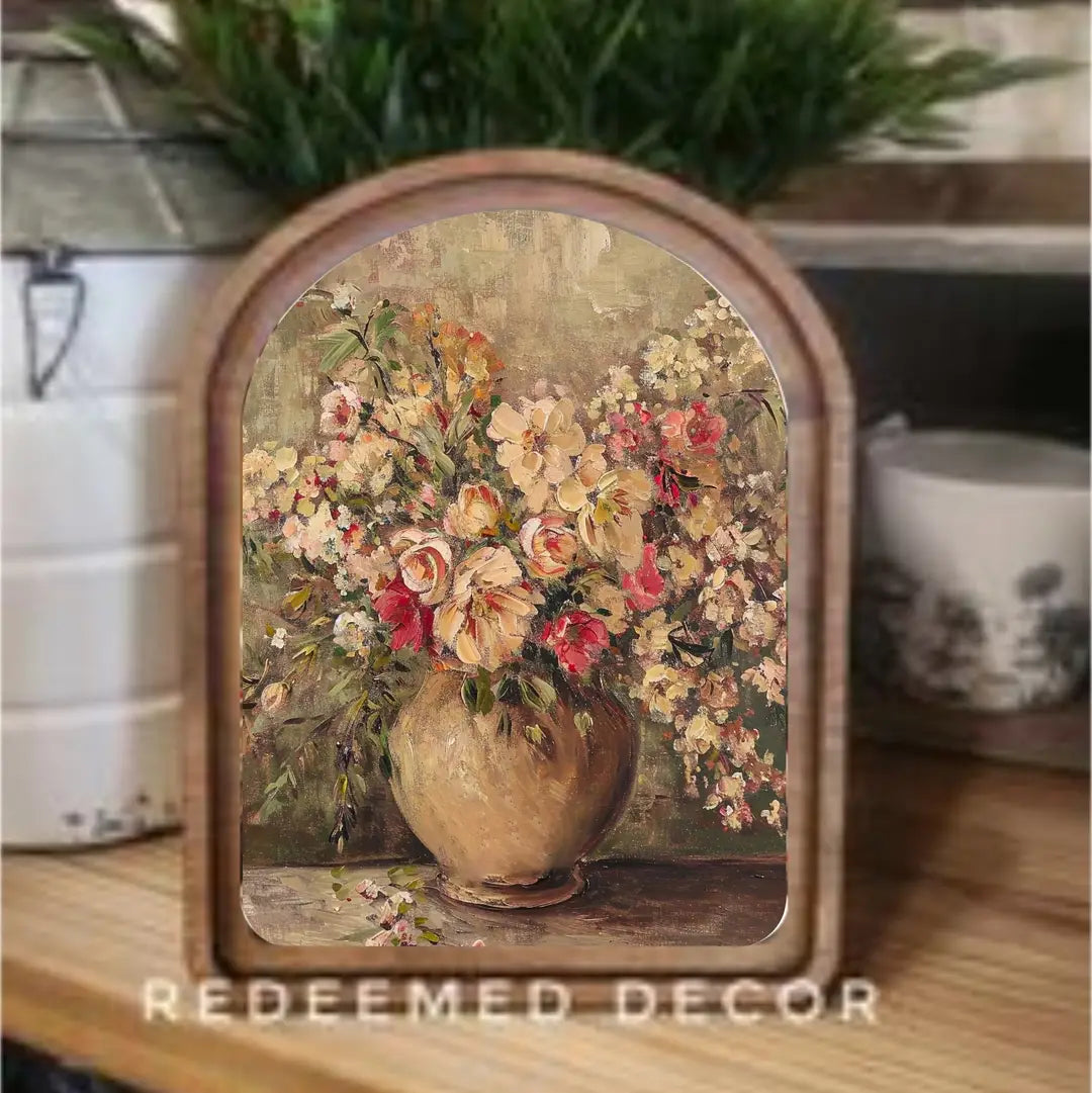 Arch Top Framed Art