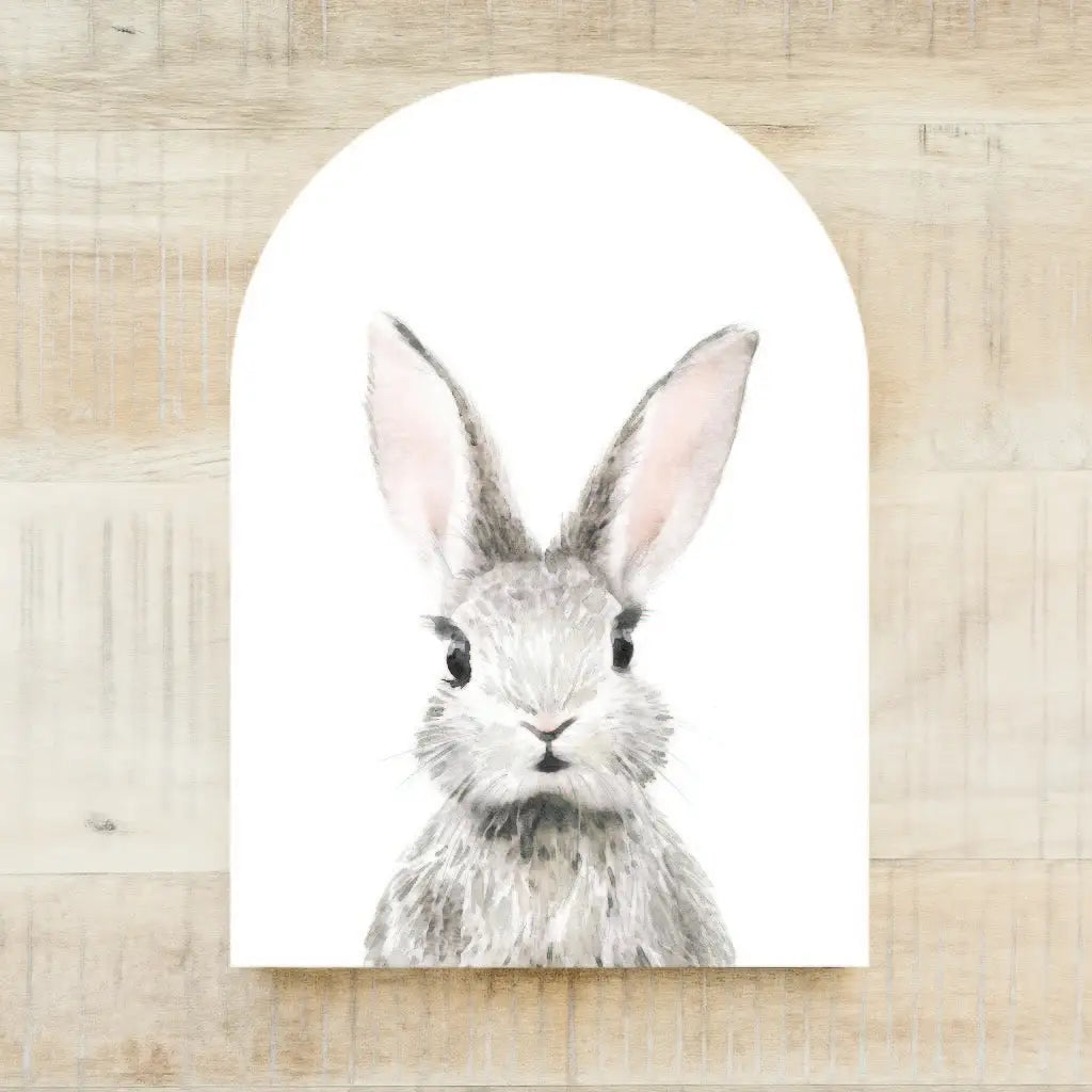 Arch Watercolor Bunny