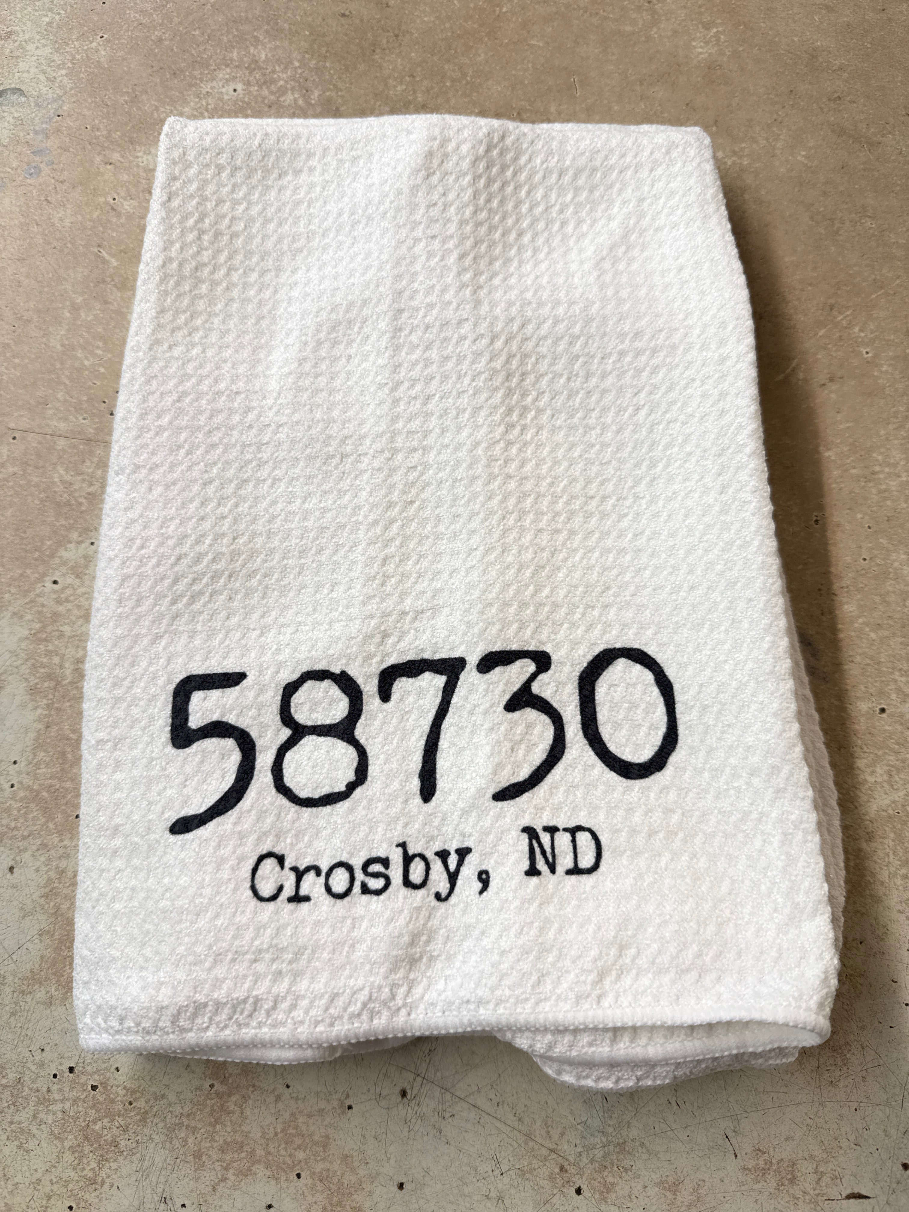Zip Code Towel