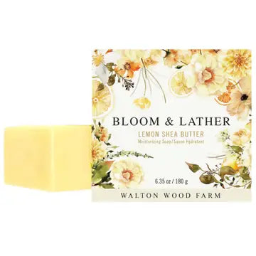 Bloom & Lather Lemon Shea Butter Soap