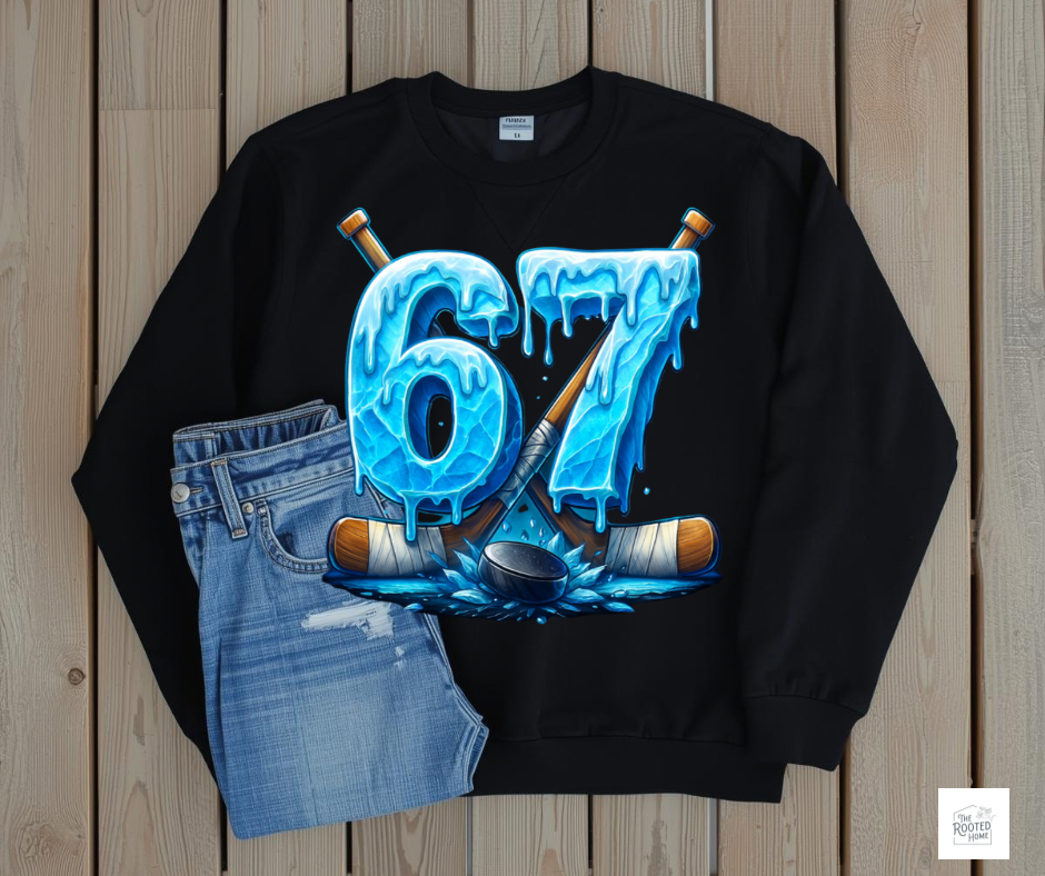 Pre-Order Drippy Blue 6/7 Top