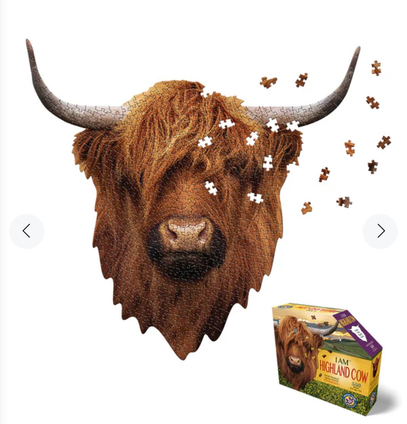 Highland Cow Puzzle
