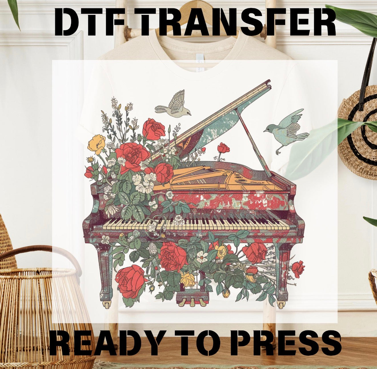 Plants/Flowers/Gardening DTF Transfers