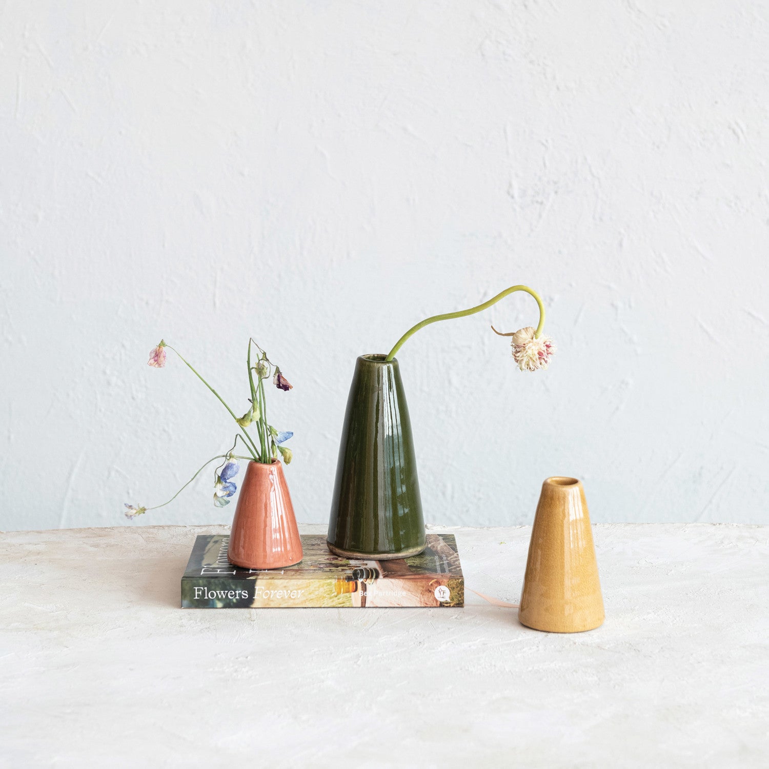 Terracotta Vases set of 3