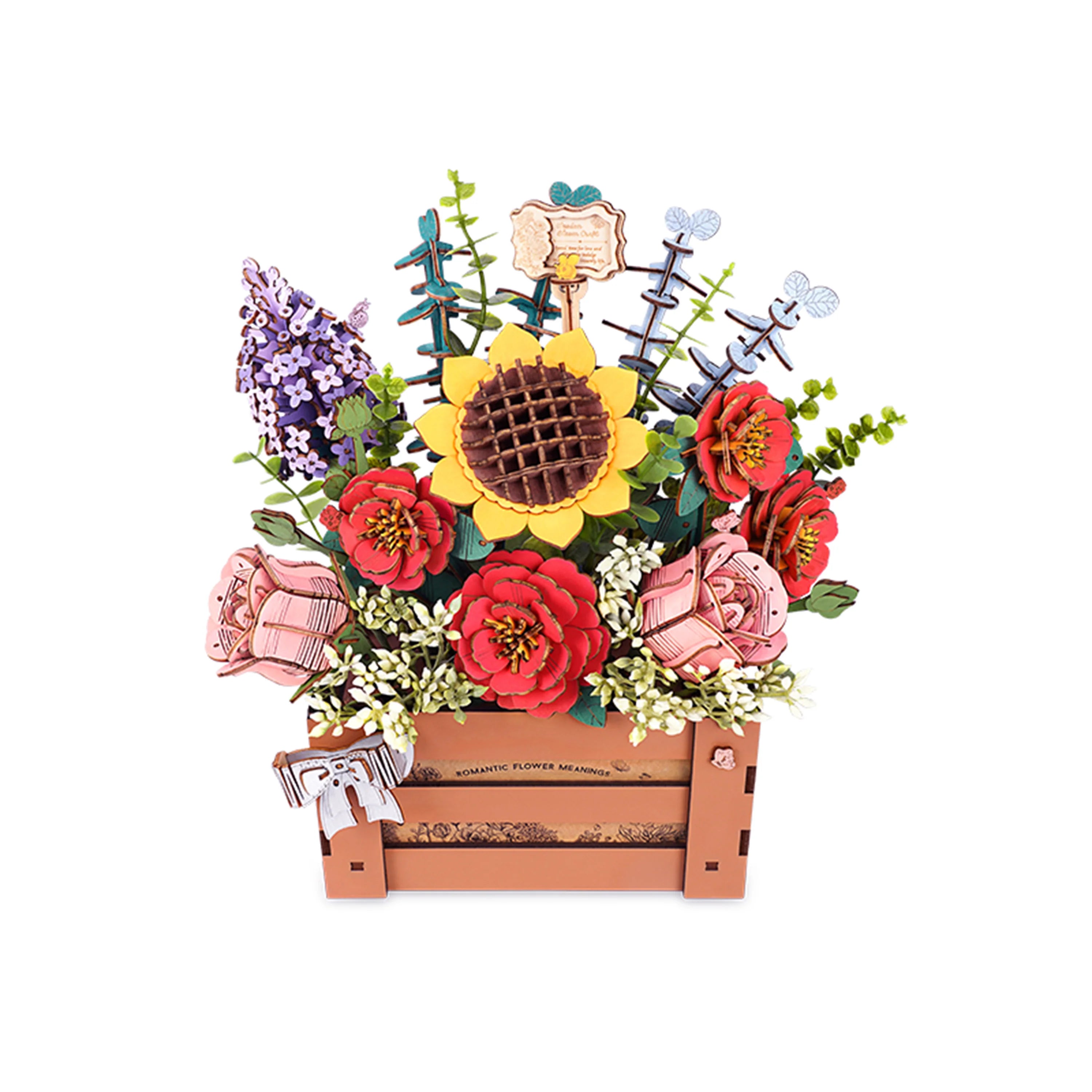 Wooden Bloom Box
