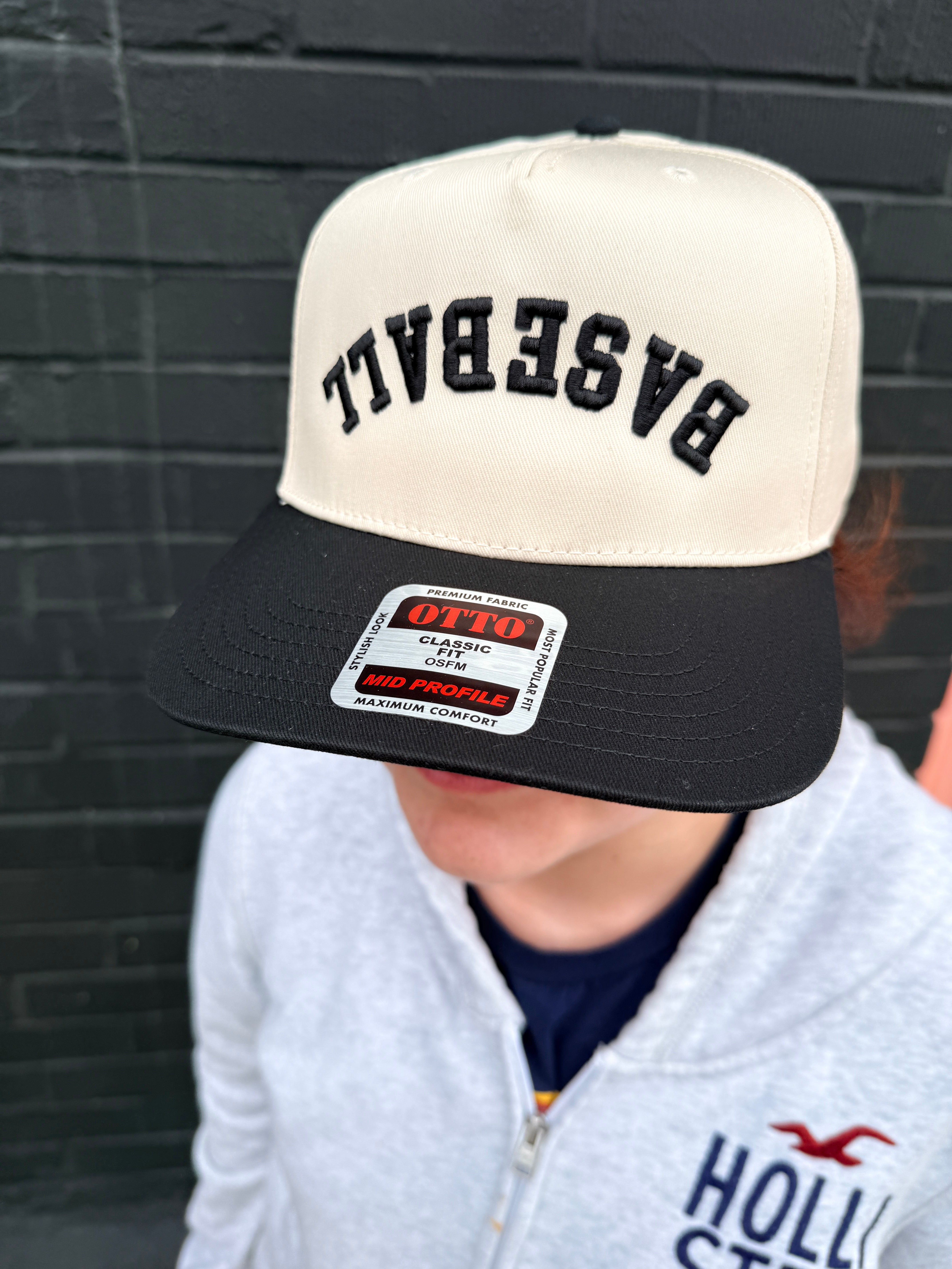 Baseball Upside Down Hat