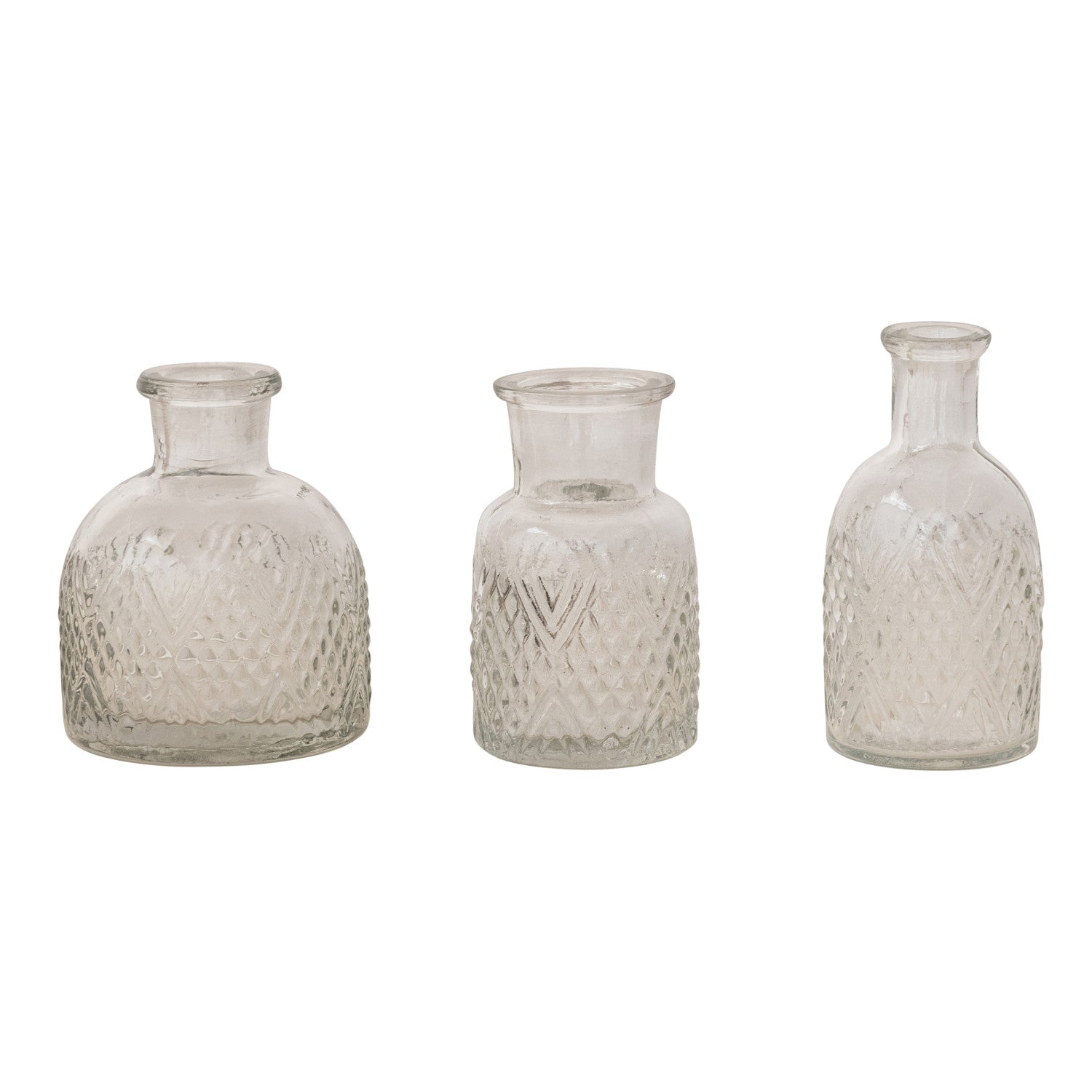 Pressed Glass Vase