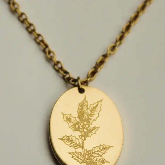 Birth Flower Necklace