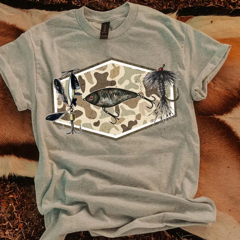 Camo/Fishing/Hunting DTF Transfers