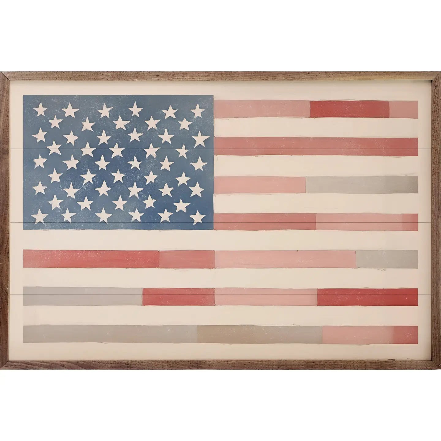 Flag with Colored Stripes