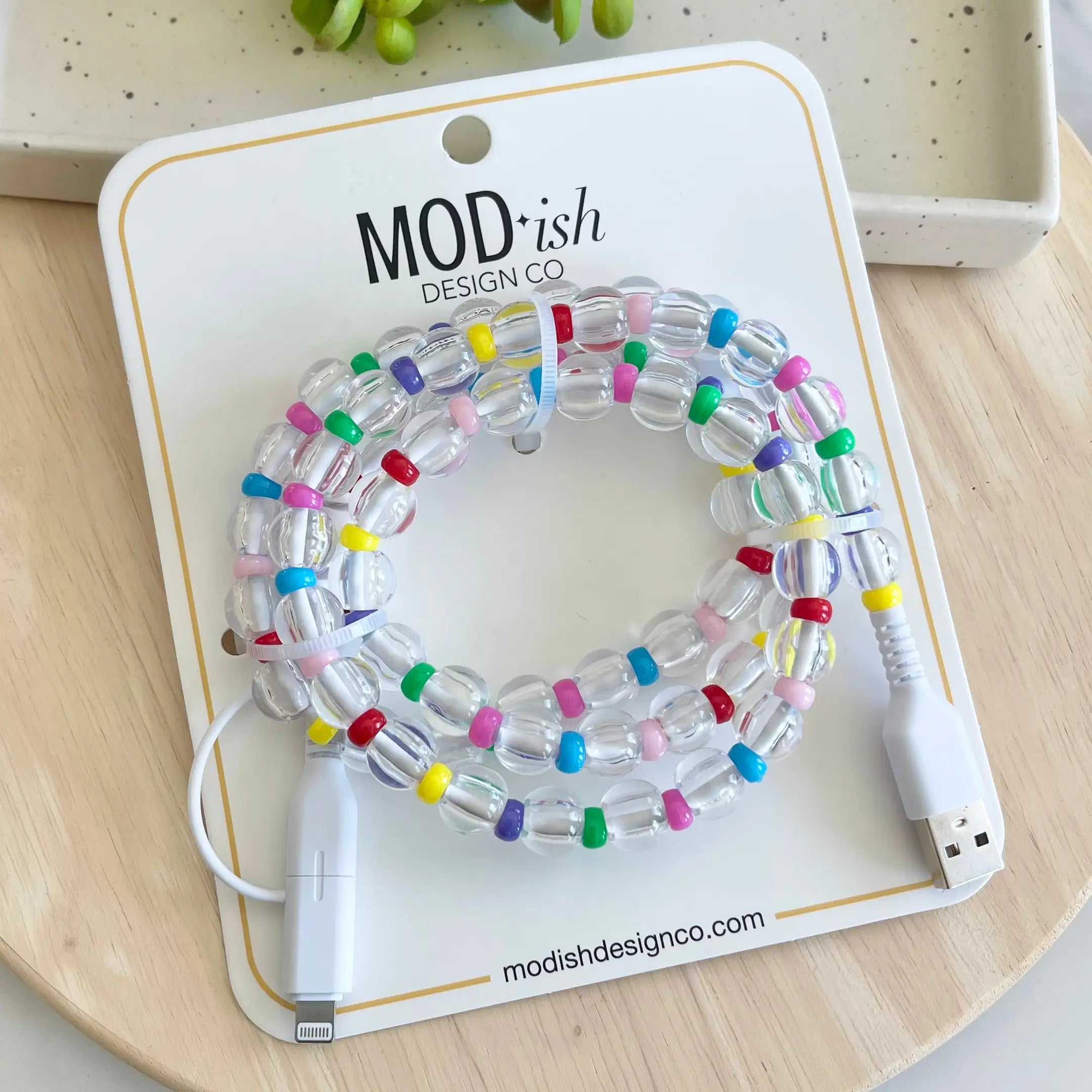 Beaded Phone Charger