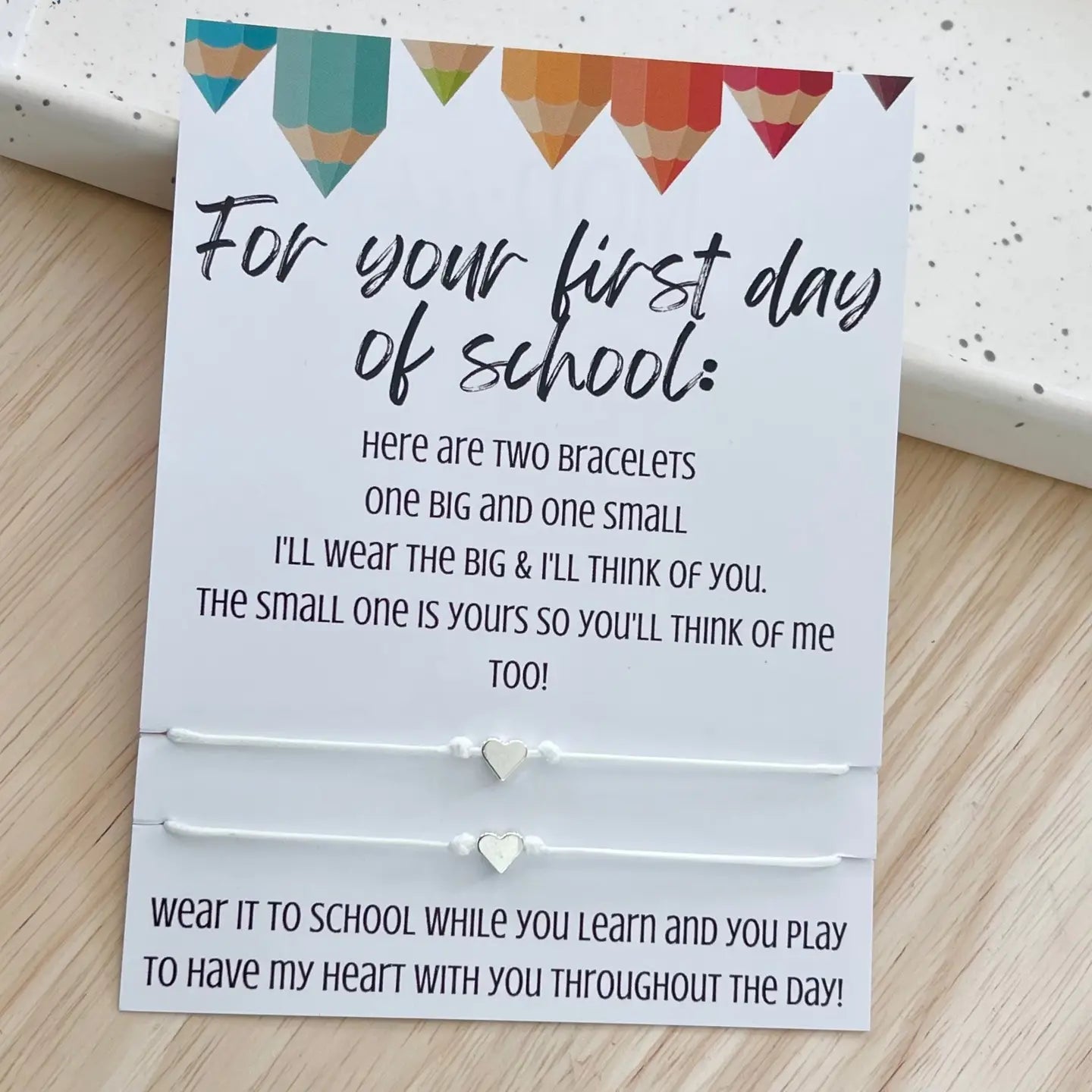 Back 2 School Bracelet Set