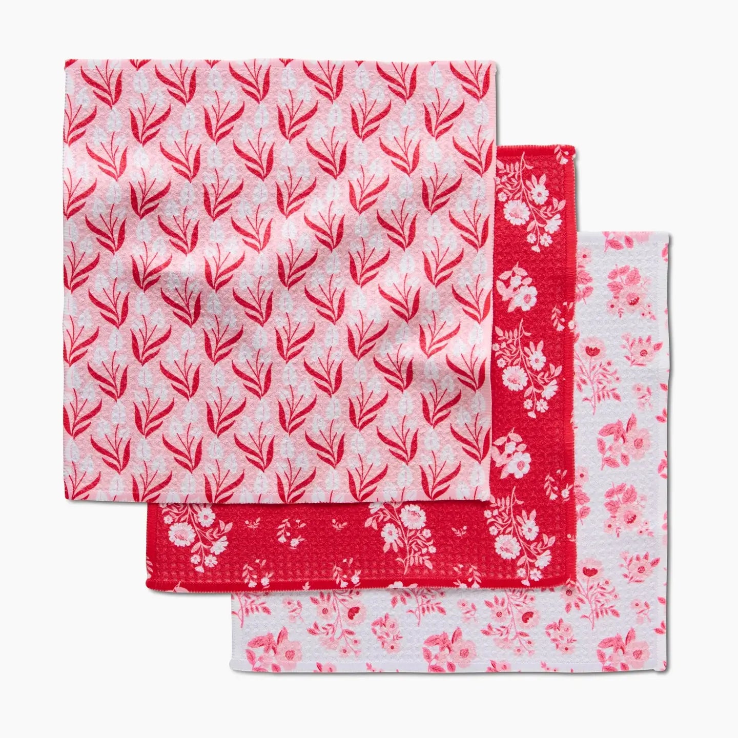 Valentine's Day Geometry Dishcloth