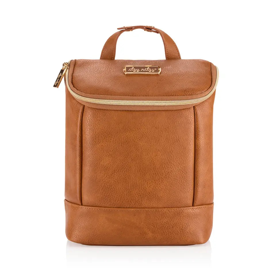 Itzy Ritzy Chill like a Boss Bottle Bag Cognac