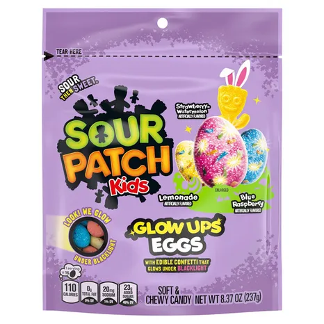 Sour Patch Kids Glowups Easter Soft Candy