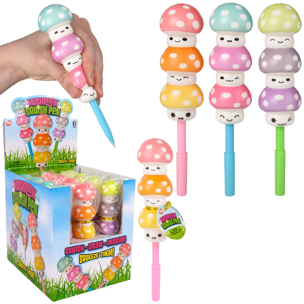 Squish Mushroom Pen