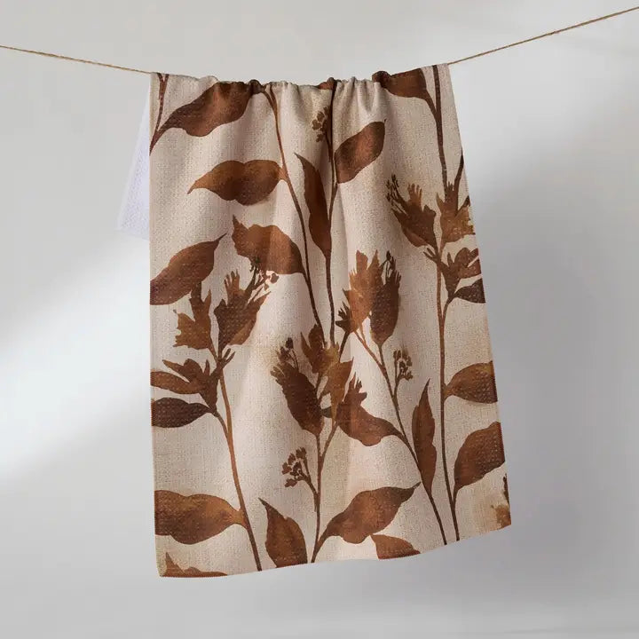 Fall Geometry Towels