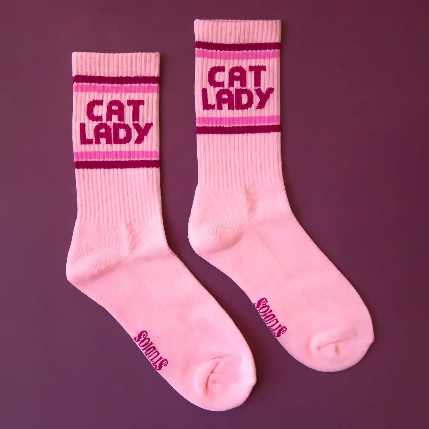 Ribbed Crew Socks