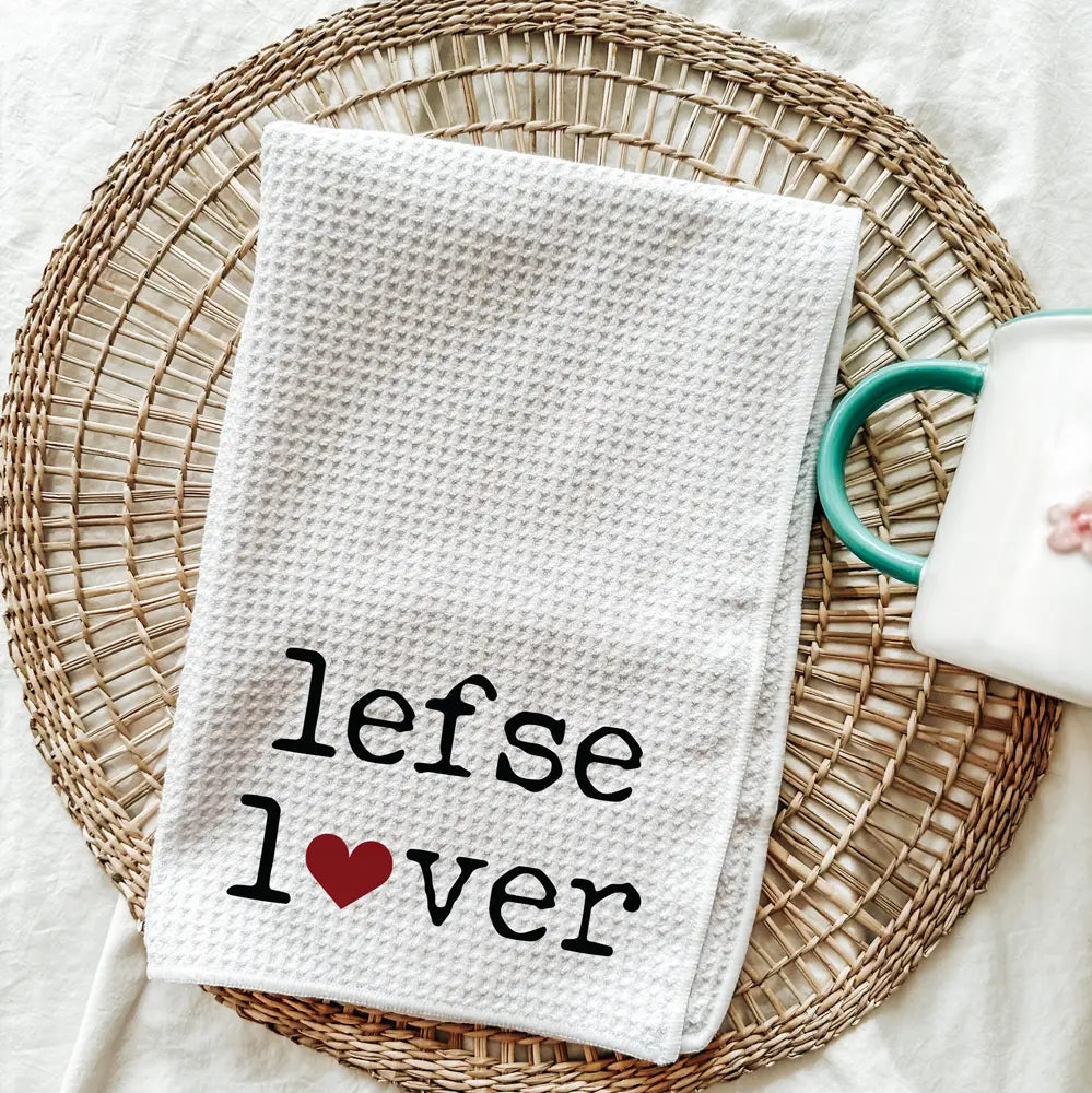 Lefse Lover Tea Towel