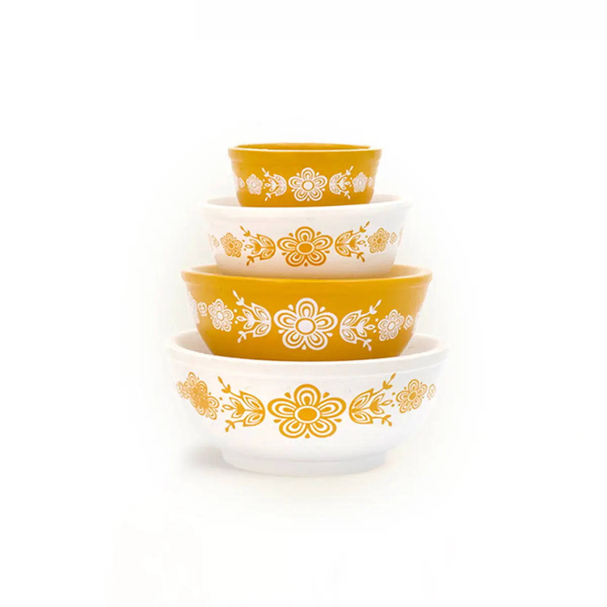 Mini Pyrex-Inspired Mixing Bowls