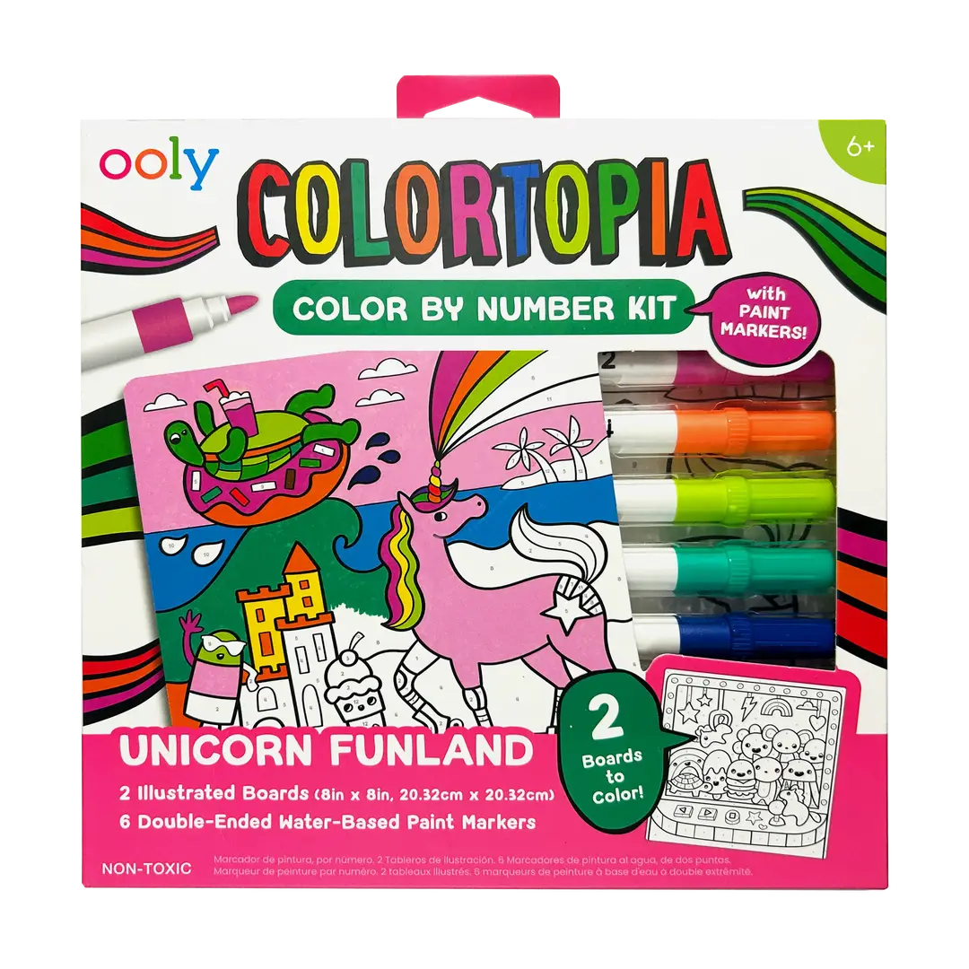 Colortopia Paint Marker By Number Kit