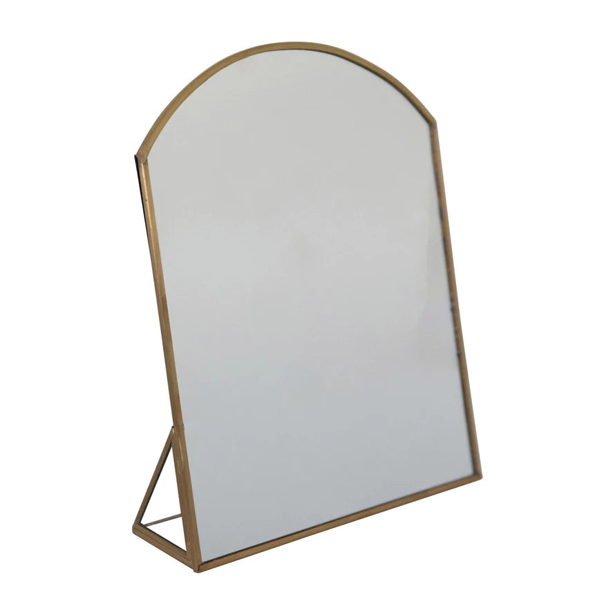 Metal Framed Standing Mirror