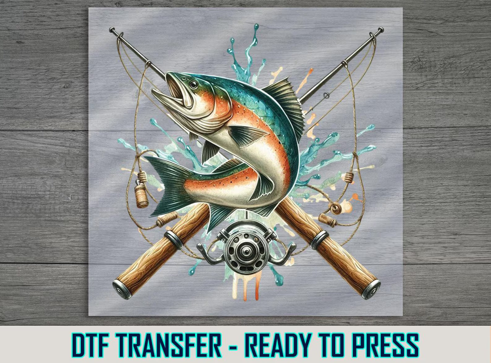 Camo/Fishing/Hunting DTF Transfers