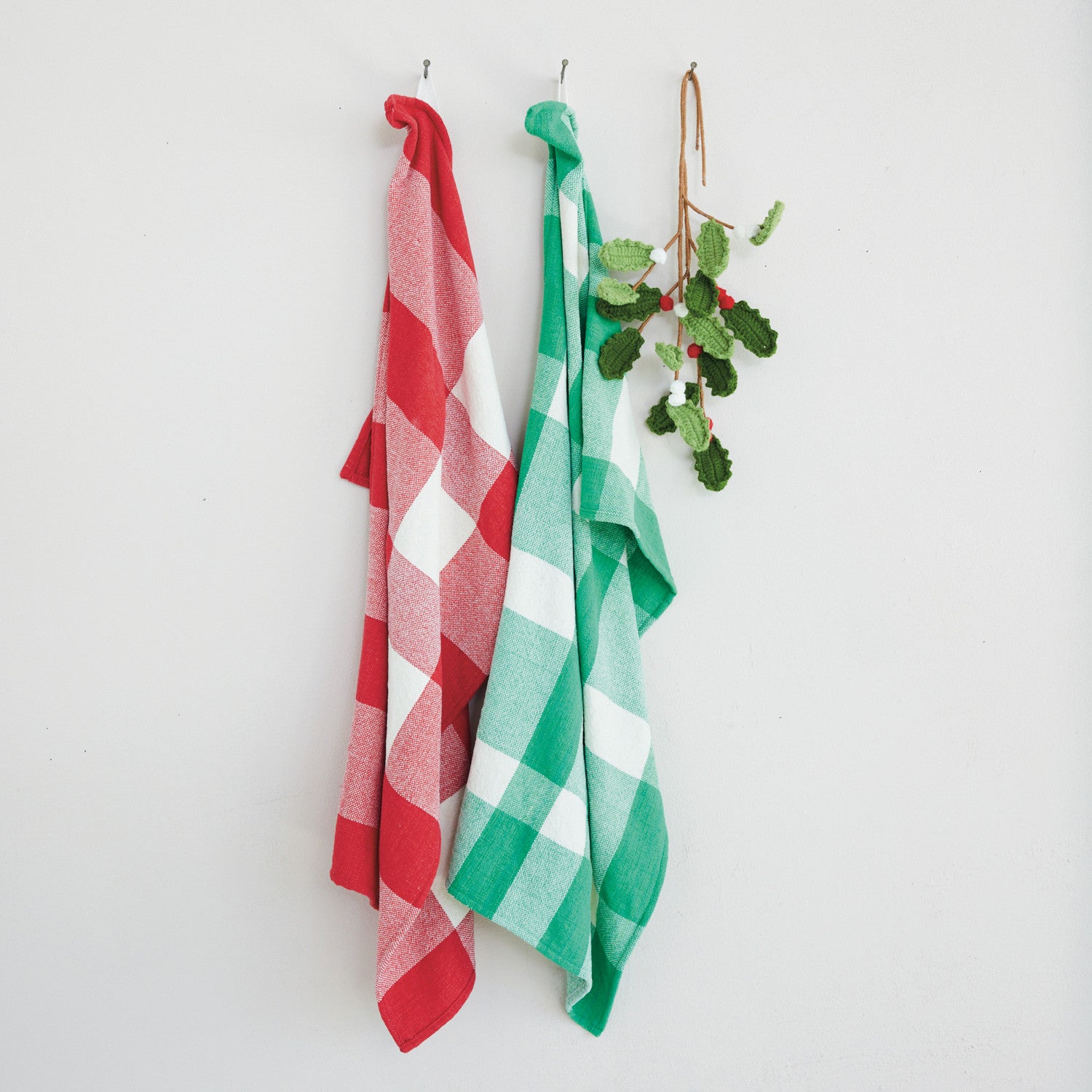 Woven Cotton Chenille Tea Towel