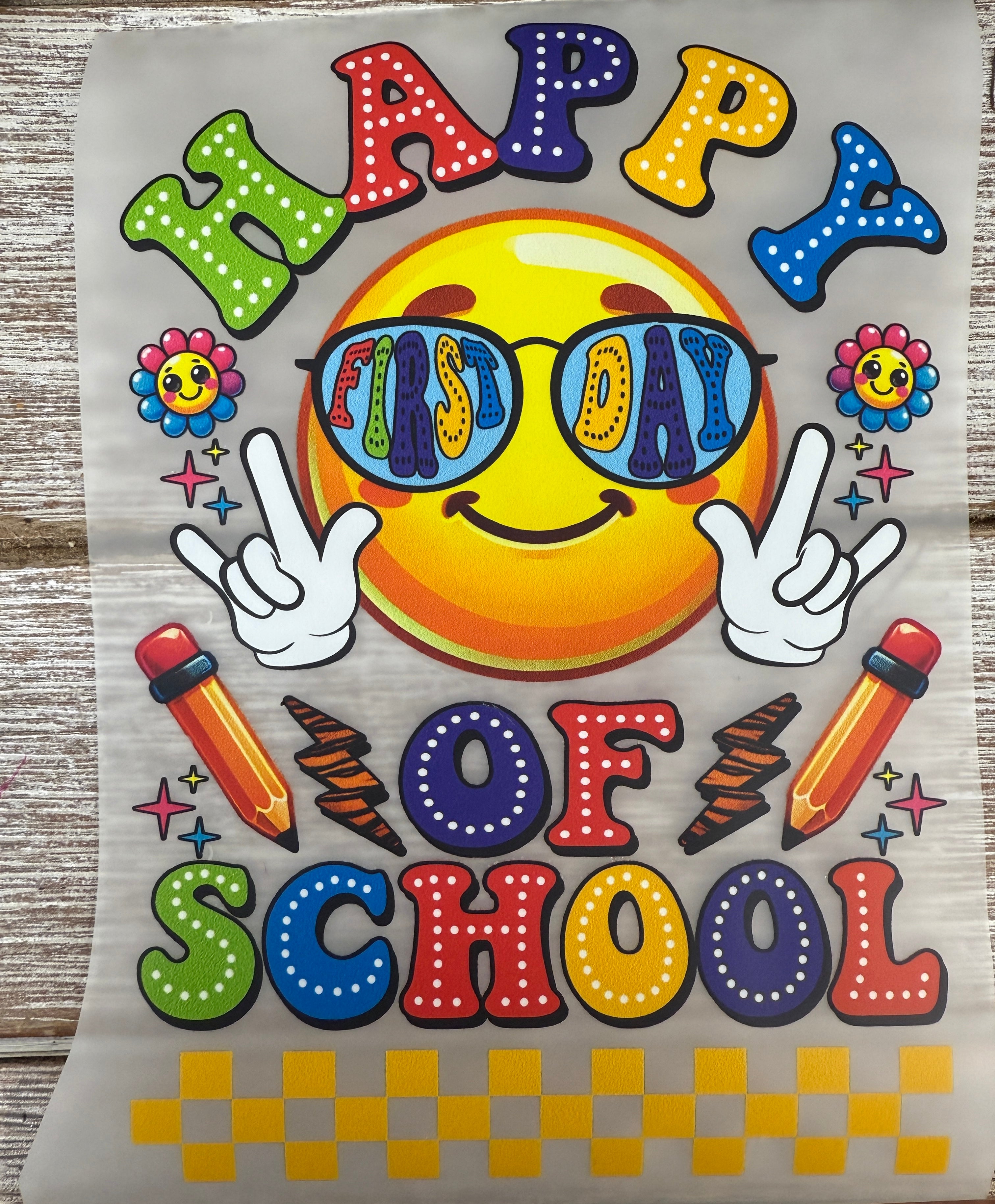 Back To School DTF Transfer
