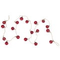 Red Baubles Garland