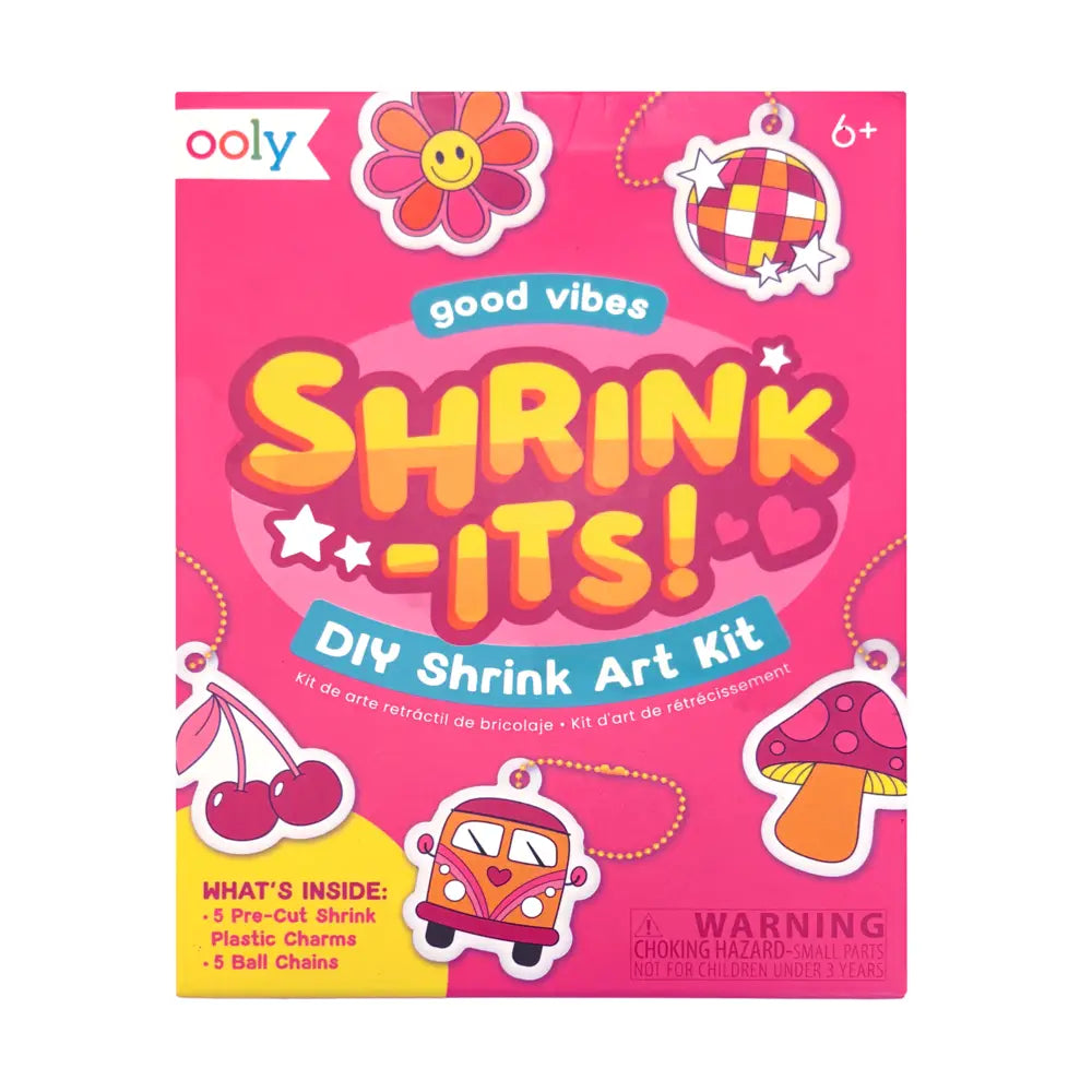 Mini Shrink-Its! Diy Shrink Art Kit