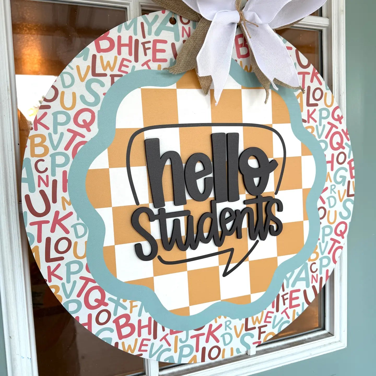 Teacher/School Sign