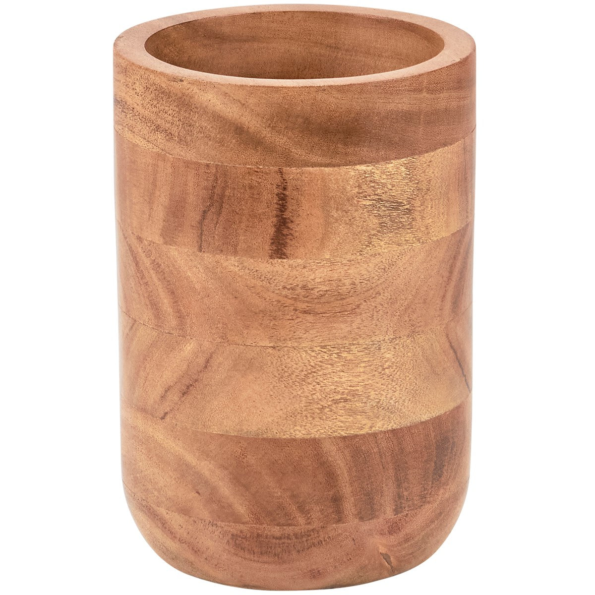 Acacia Wood Utensil Holder