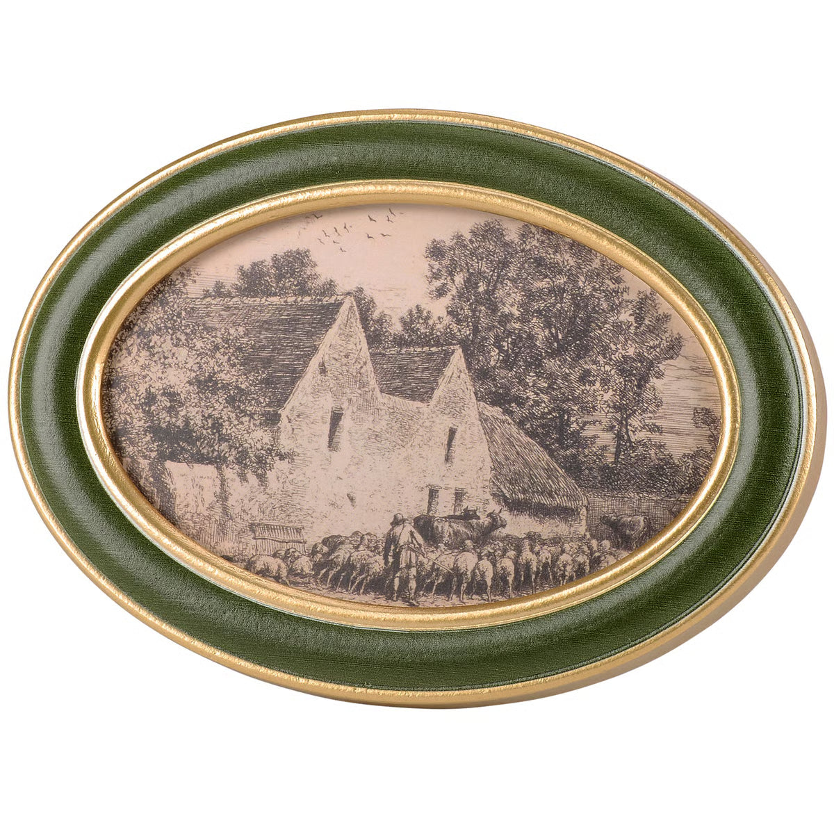 Cottage Farm Framed Art