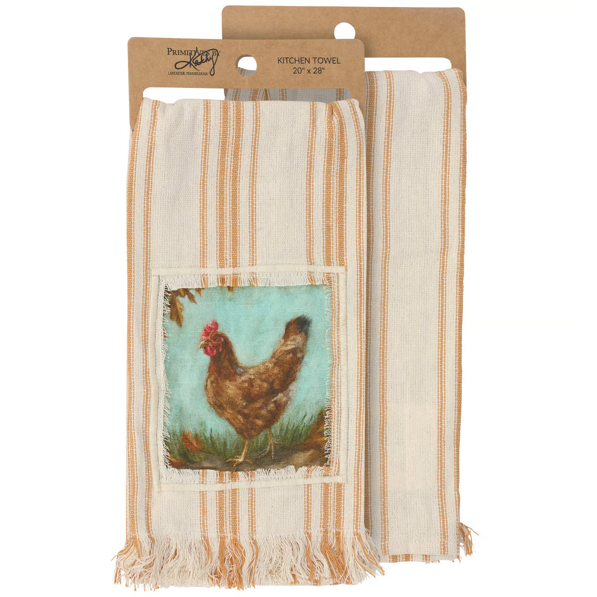 Fall Chicken Kitchen Towel