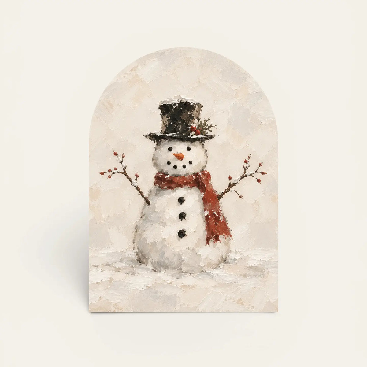 Arch Rustic Snowman