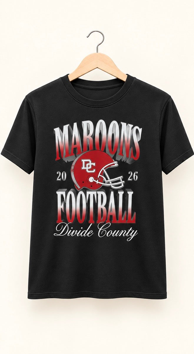 DC Maroons Youth Tops