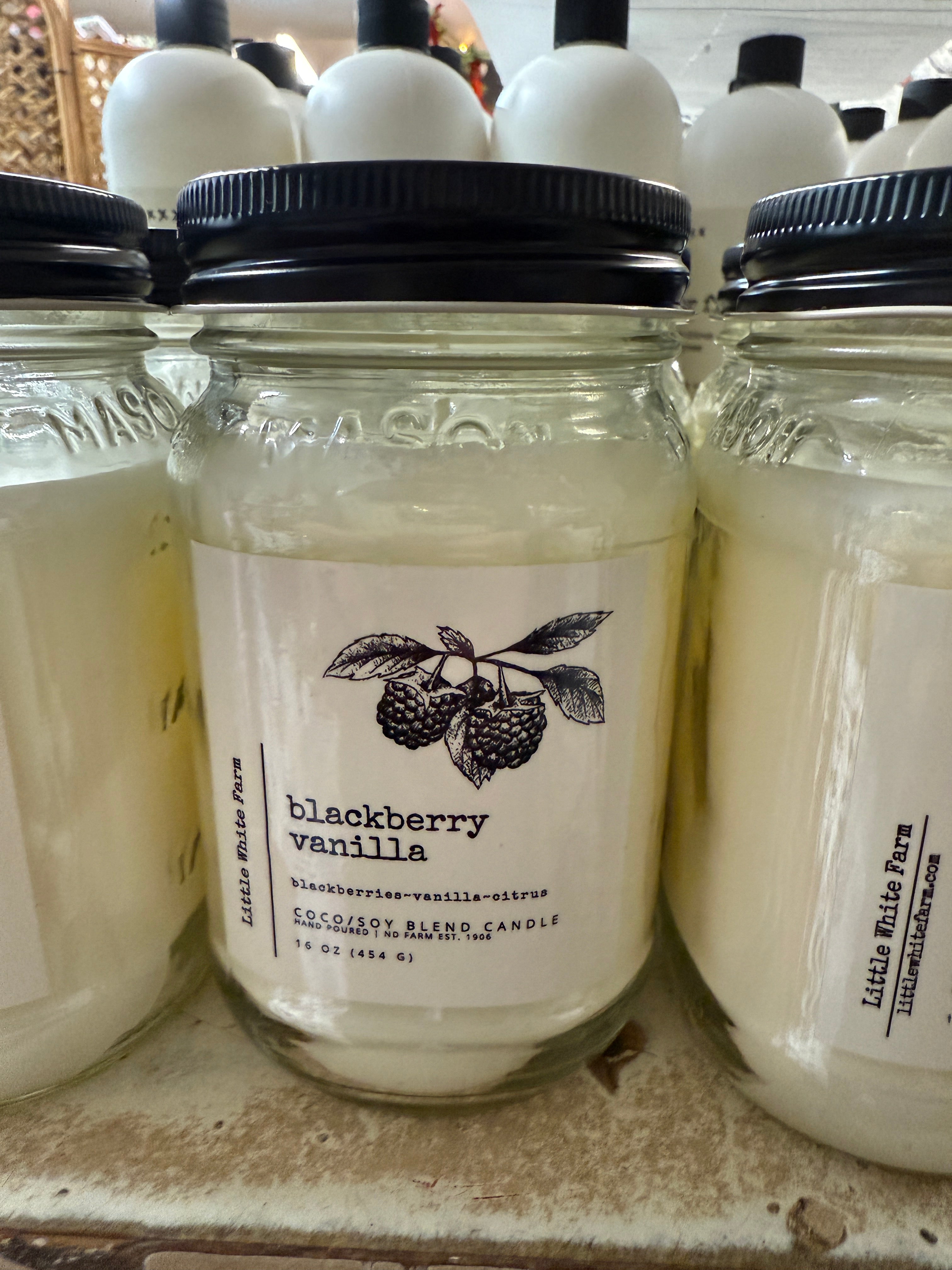 Little White Farm Candle