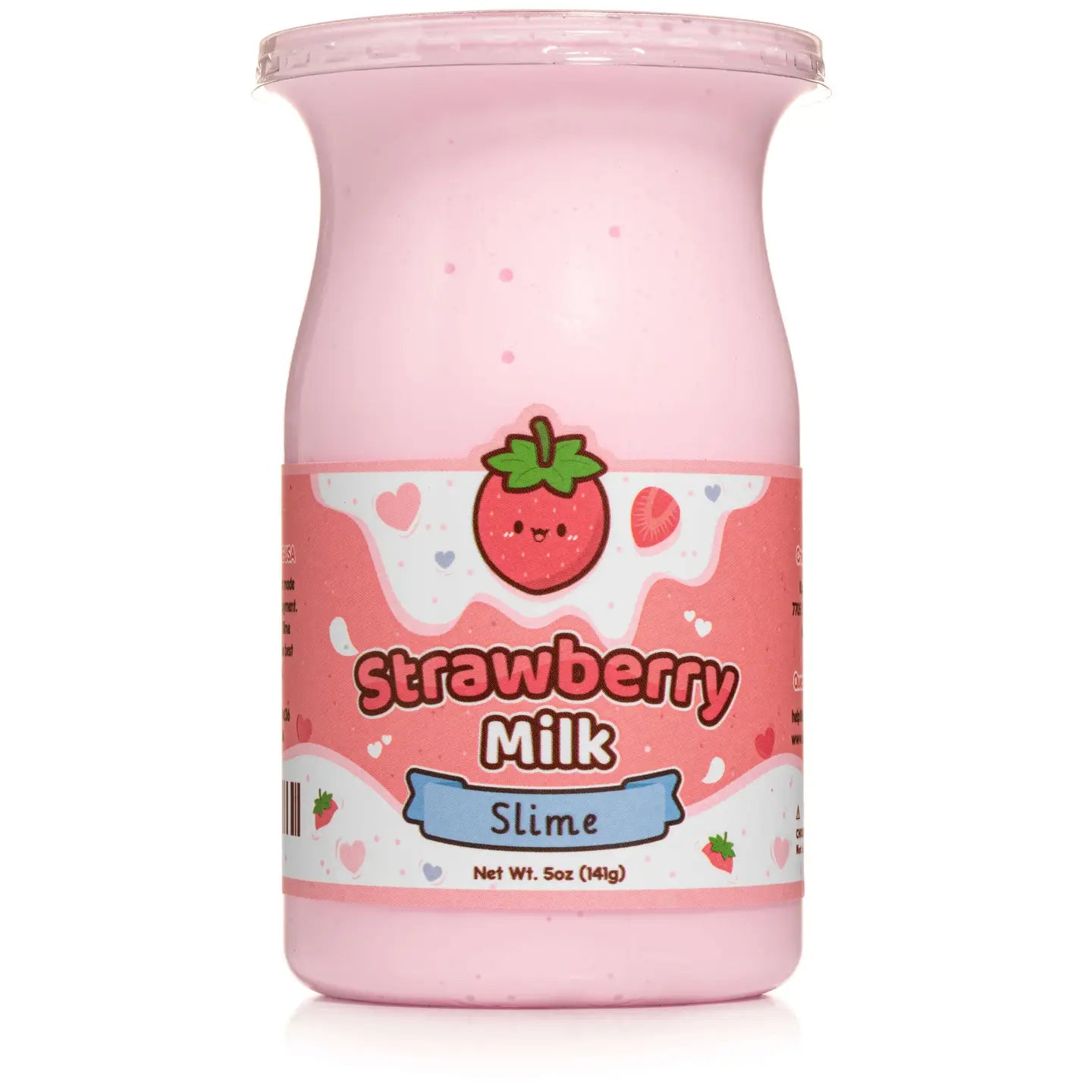 Strawberry Milk Glossy Slime
