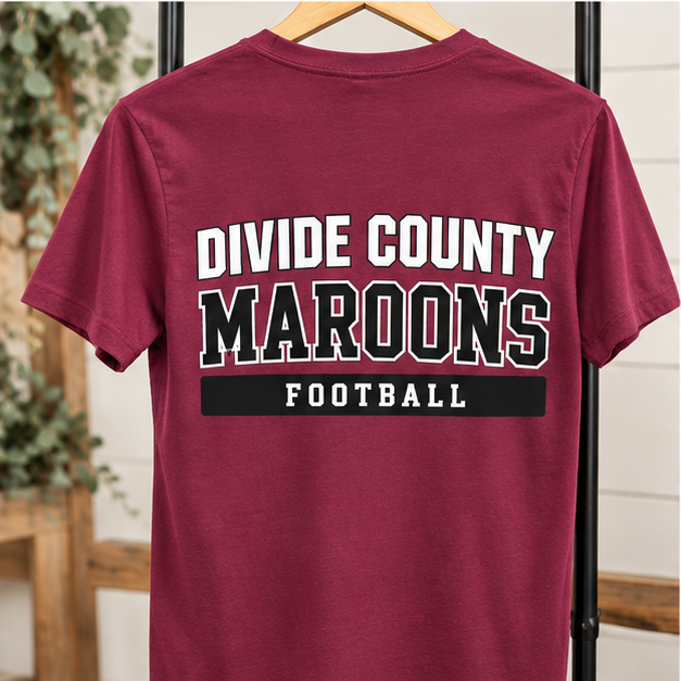 DC Maroons Bella Canvas Tee