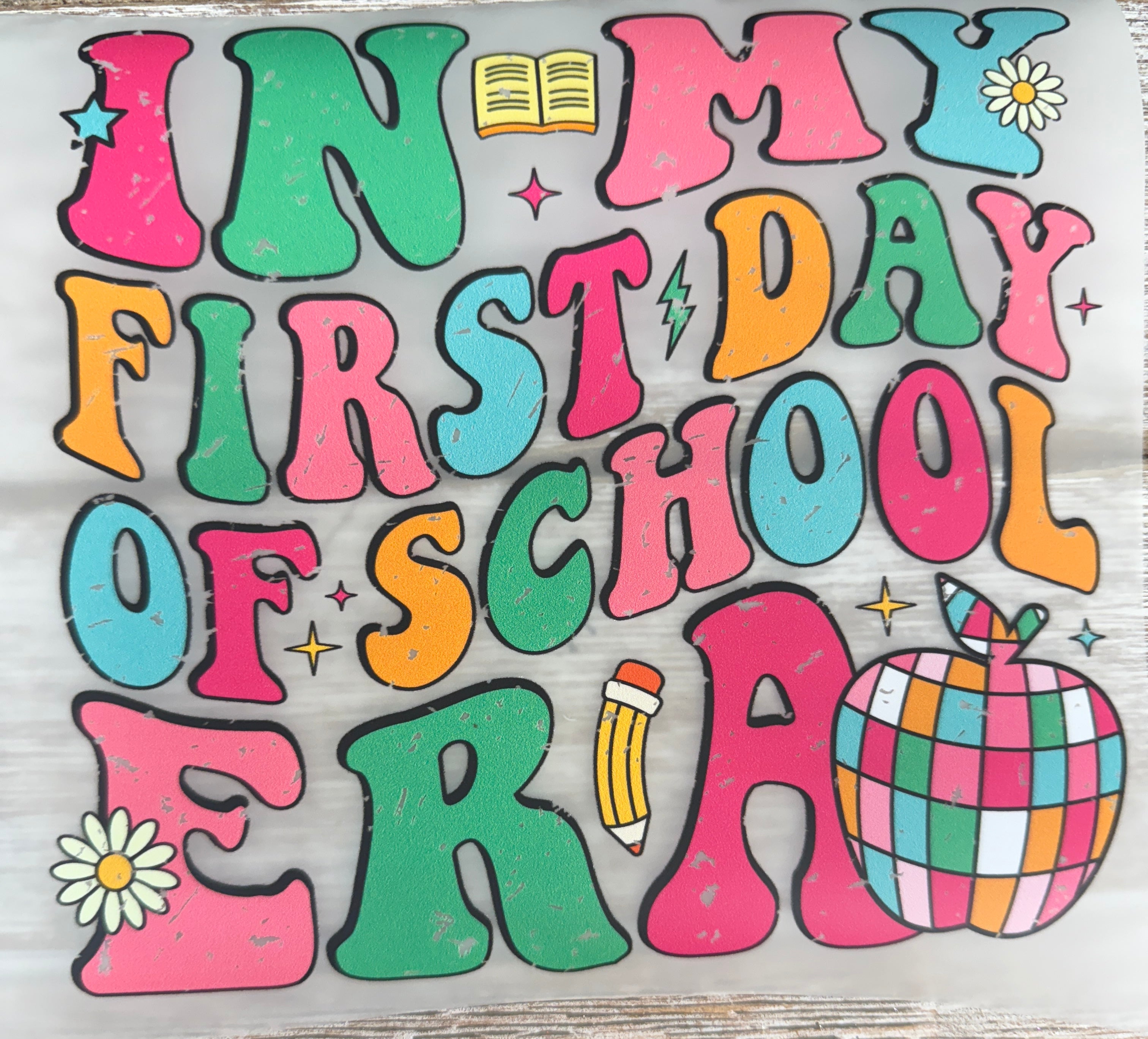 Back To School DTF Transfer