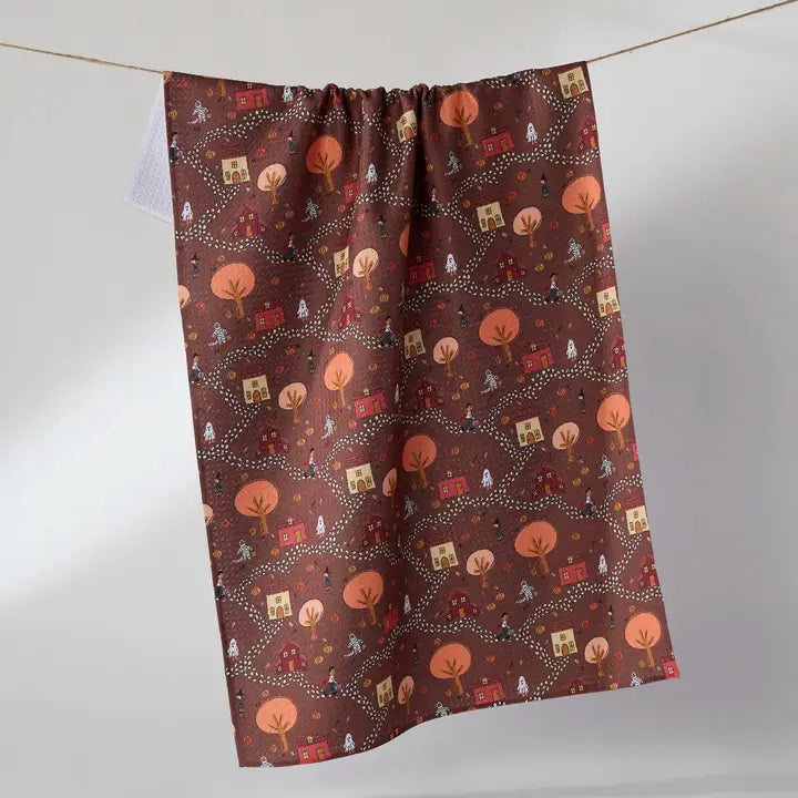 Fall Geometry Towels